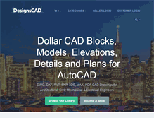 Tablet Screenshot of designscad.com